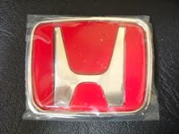 RED HONDA LOGO EMBLEM