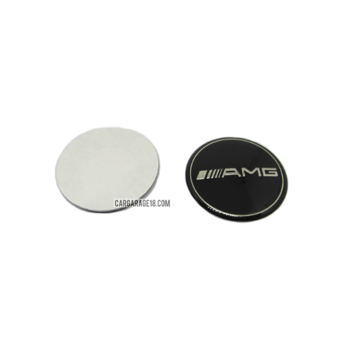 SIZE 52mm AMG LOGO STEERING WHEEL EMBLEM FOR MERCEDES BENZ