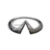 SIZE 70x35mm CHROME INFINITI LOGO EMBLEM