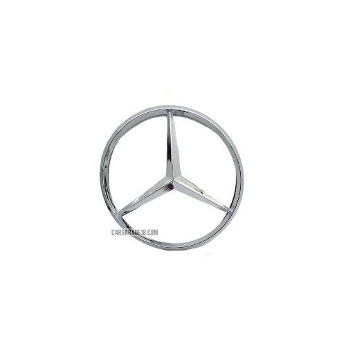 SIZE 115mm CHROME MERCEDES BENZ LOGO REAR EMBLEM