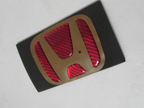 RED BROWN HONDA LOGO EMBLEM