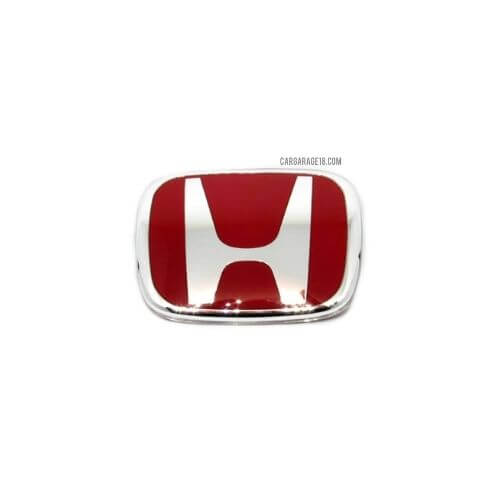 SIZE 79x65mm RED HONDA LOGO EMBLEM FOR FIT JAZZ, STREAM, CIVIC, STEPWAGON, CROSSROAD, ACCORD, EDIX, ODYSSEY, FREED