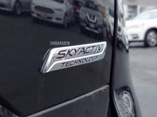 SIZE 110x20mm CHROME SKYACTIV TECHNOLOGY EMBLEM FOR MAZDA CX-5