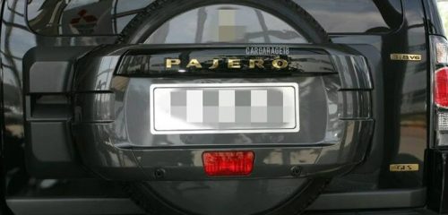 SIZE 235x24mm GOLD PAJERO LETTER EMBLEM