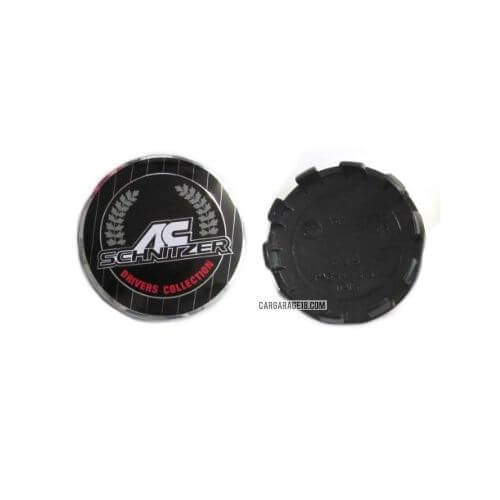 SIZE 68mm BLACK AC SHNITZER DRIVERS COLLECTION WHEEL CENTER CAP FOR BMW