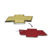 SIZE 152x58mm GOLD CHEVROLET LOGO EMBLEM
