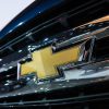 SIZE 152x58mm GOLD CHEVROLET LOGO EMBLEM
