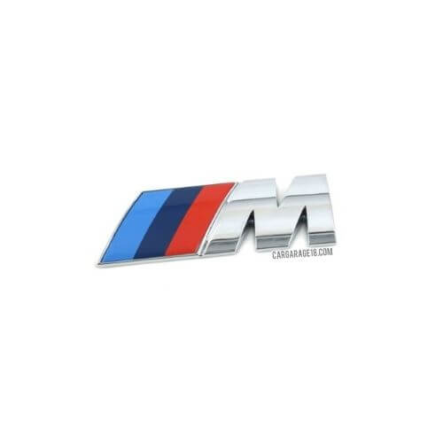 SIZE 73x27mm CHROME MTECH LOGO EMBLEM FOR BMW