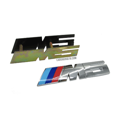 CHROME ///M5 GRILLE EMBLEM FOR BMW