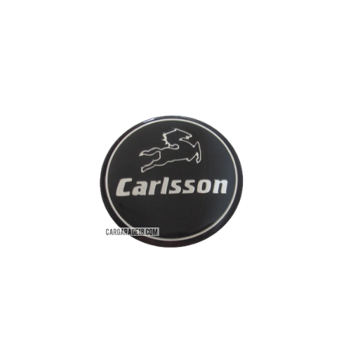 SIZE 52mm Carlsson LOGO STEERING WHEEL EMBLEM FOR MERCEDES BENZ