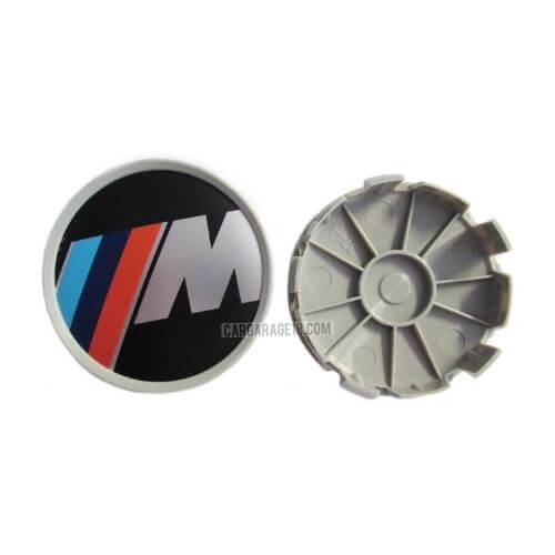 MTECH LOGO WHEEL CENTER CAP SIZE 68mm FOR BMW - GREY FRINGE