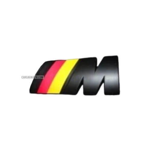 MATTE BLACK GERMANY FLAG EMBLEM FOR BMW