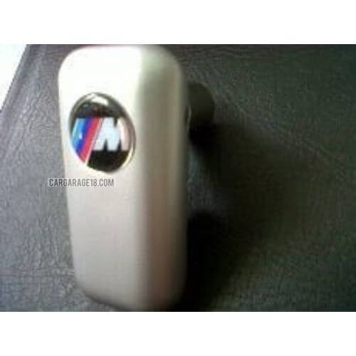 SILVER MATIC SHIFT KNOB MTECH LOGO FOR BMW E30, E36