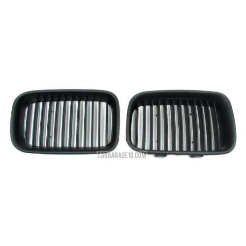 MATTE BLACK FRONT GRILLE FOR BMW E36 NON FACELIFT (1991-1996)