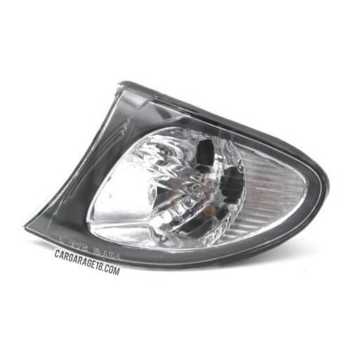 WHITE BLACK TURN SIGNAL FOR BMW E46 FACELIFT (2002-2005) - LEFT SIDE