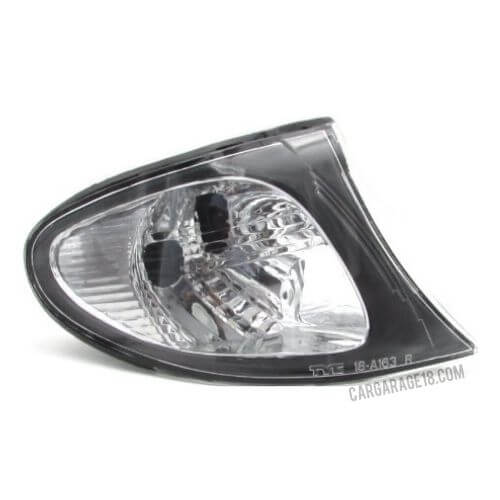 WHITE BLACK TURN SIGNAL FOR BMW E46 FACELIFT (2002-2005) - RIGHT SIDE