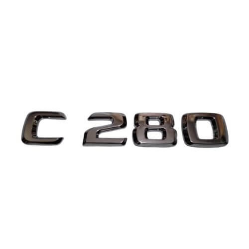 Chrome C280 Emblem For Mercedes Benz