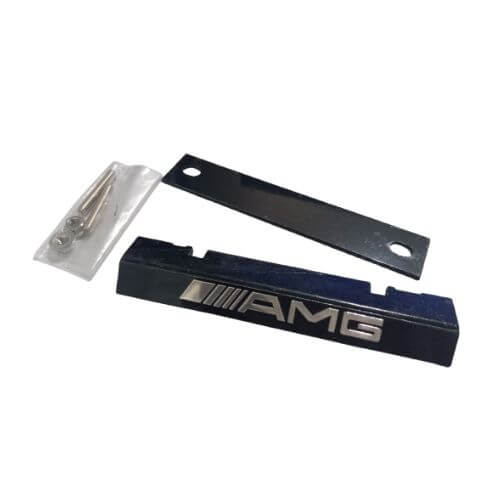 Black AMG Grille Emblem For Mercedes Benz